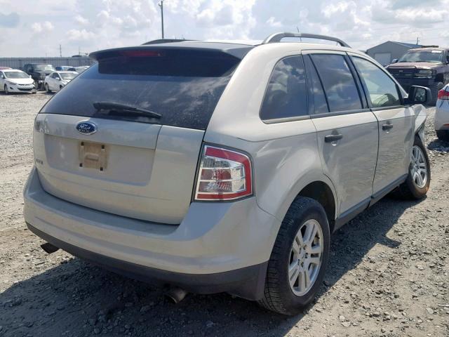 2FMDK36C47BB24288 - 2007 FORD EDGE SE CREAM photo 4