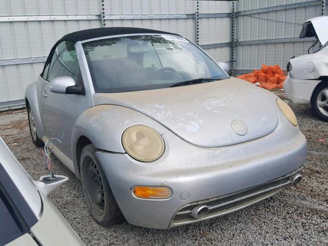 3VWCK21Y03M304161 - 2003 VOLKSWAGEN NEW BEETLE ვერცხლისფერი ფოტო 1