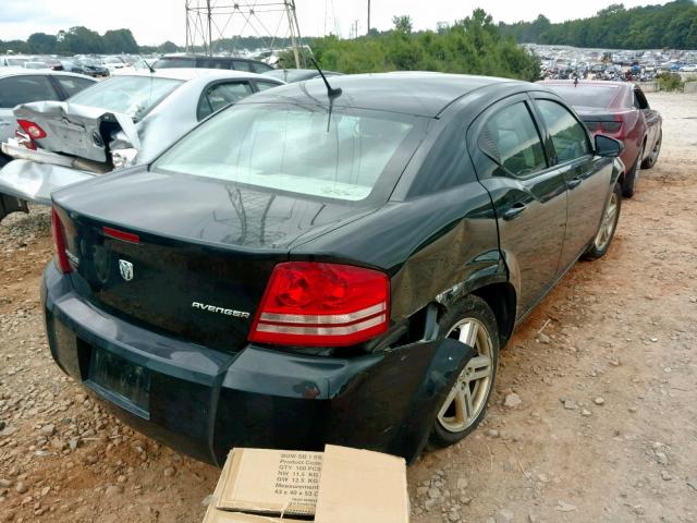 1B3CC1FB4AN205099 - 2010 DODGE AVENGER EX BLACK photo 4