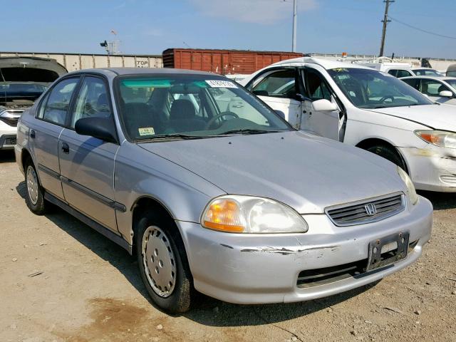 2HGEJ6525VH575182 - 1997 HONDA CIVIC DX SILVER photo 1