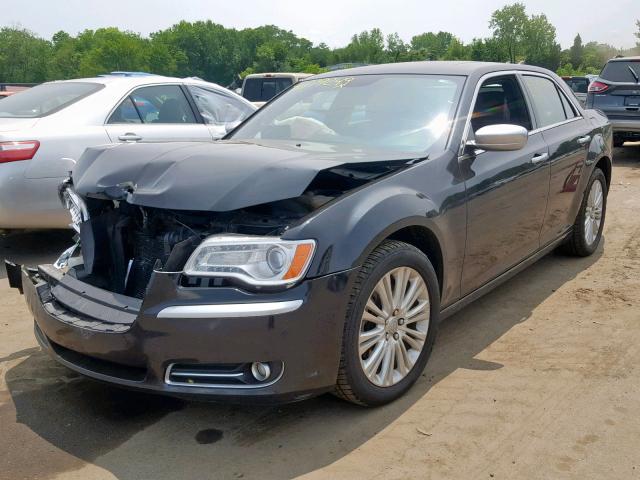 2C3CCAJG2DH710190 - 2013 CHRYSLER 300C VARVA BLACK photo 2