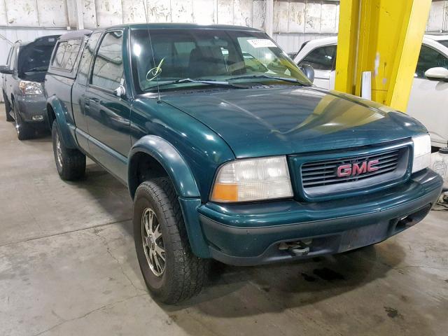 1GTCT19W4W8517054 - 1998 GMC SONOMA GREEN photo 1