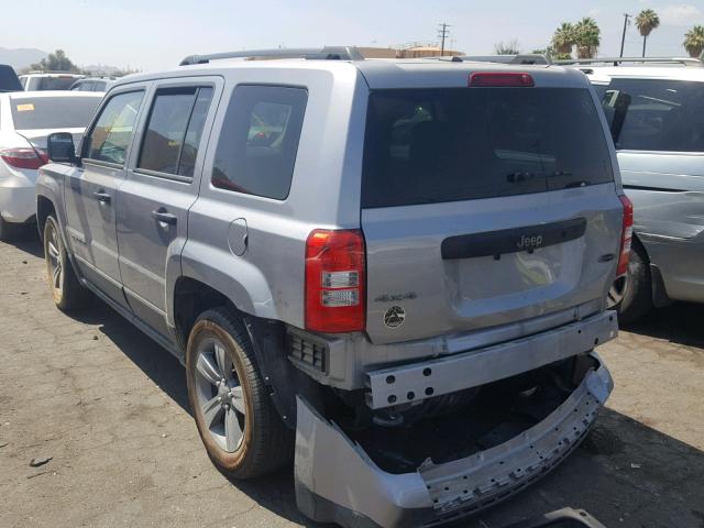 1C4NJRBB3GD671574 - 2016 JEEP PATRIOT SP BLUE photo 3