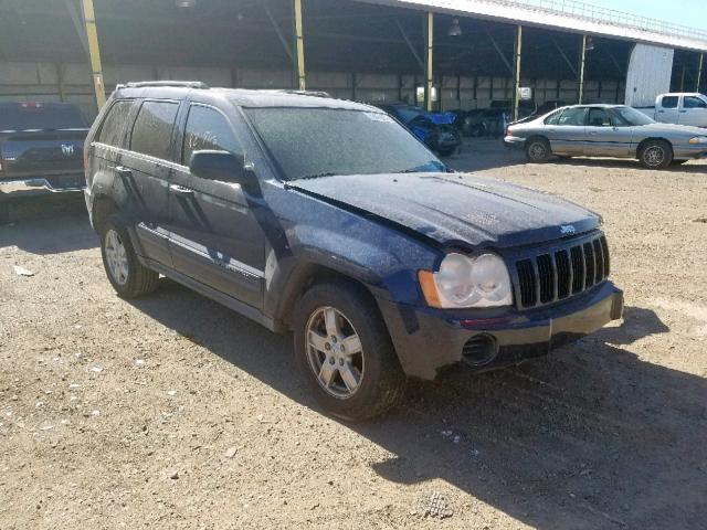 1J4GS48K65C658265 - 2005 JEEP GRAND CHER BLUE photo 1