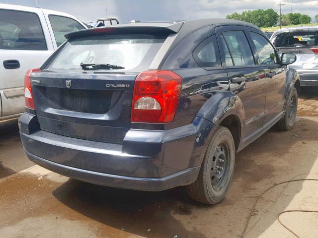 1B3CB1HA4BD186195 - 2011 DODGE CALIBER EX BLUE photo 4