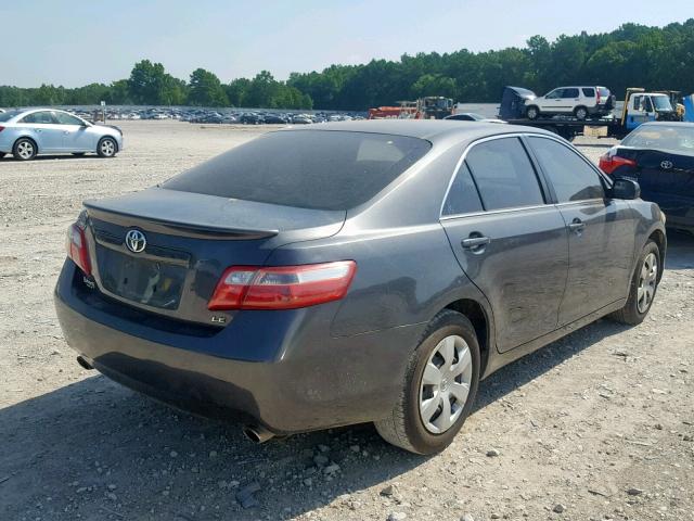 4T1BK46K17U032229 - 2007 TOYOTA CAMRY NEW GRAY photo 4