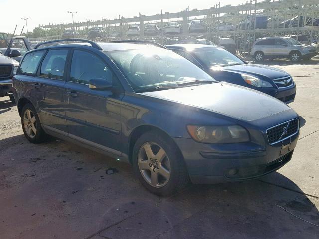 YV1MJ682652066694 - 2005 VOLVO V50 T5 BLUE photo 1