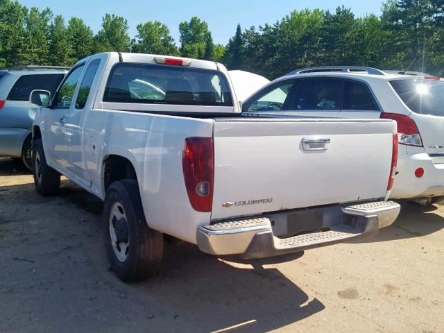 1GCKTBD97A8129554 - 2010 CHEVROLET COLORADO WHITE photo 3