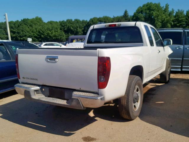 1GCKTBD97A8129554 - 2010 CHEVROLET COLORADO WHITE photo 4