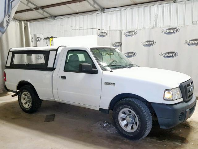 1FTYR10D69PA37978 - 2009 FORD RANGER WHITE photo 9