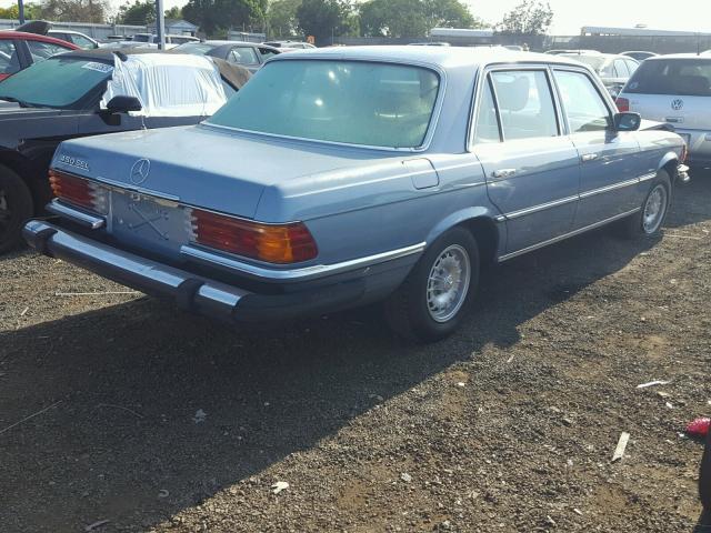 11603312055343 - 1976 MERCEDES-BENZ 450 SEL BLUE photo 4