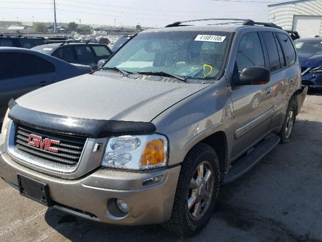 1GKDT13S622317630 - 2002 GMC ENVOY BEIGE photo 2