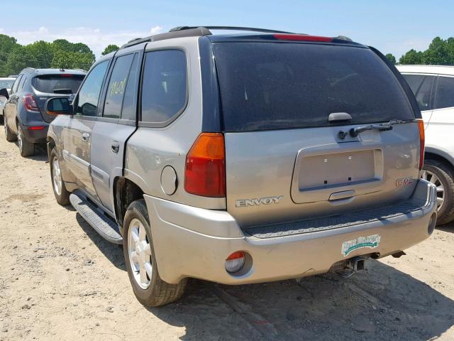 1GKDT13S532302098 - 2003 GMC ENVOY GRAY photo 3