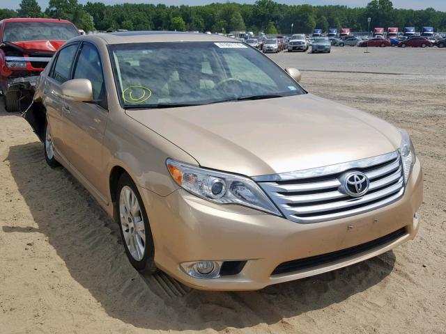 4T1BK3DB9BU426812 - 2011 TOYOTA AVALON BAS GOLD photo 1