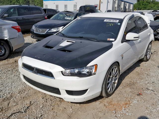 JA32U2FU5FU010428 - 2015 MITSUBISHI LANCER ES TWO TONE photo 2