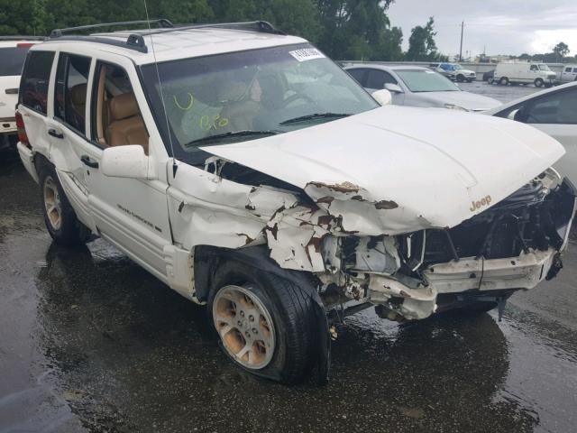 1J4GZ78S3VC579228 - 1997 JEEP GRAND CHER WHITE photo 1