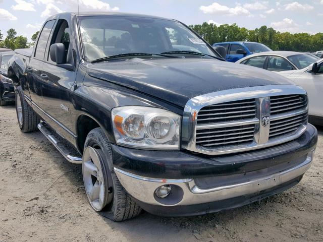 1D7HA18N68J114344 - 2008 DODGE RAM 1500 S BLACK photo 1