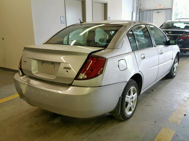1G8AJ55F77Z117859 - 2007 SATURN ION LEVEL SILVER photo 4