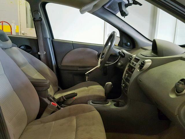 1G8AJ55F77Z117859 - 2007 SATURN ION LEVEL SILVER photo 5