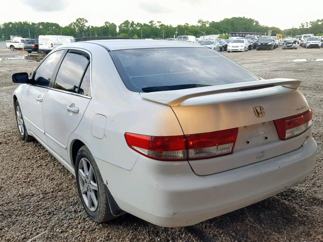 1HGCM66553A078992 - 2003 HONDA ACCORD EX WHITE photo 3