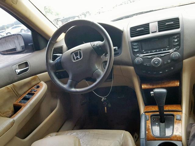 1HGCM66553A078992 - 2003 HONDA ACCORD EX WHITE photo 9