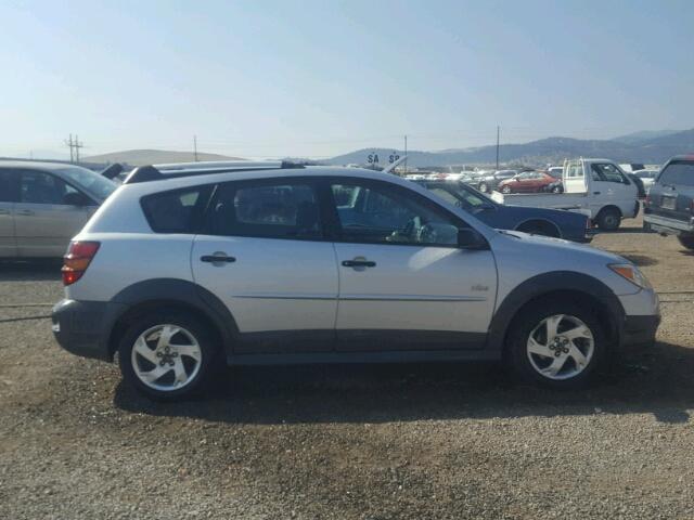 5Y2SL63895Z440256 - 2005 PONTIAC VIBE SILVER photo 9