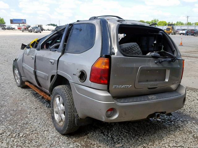 1GKDT13S832305240 - 2003 GMC ENVOY TAN photo 3