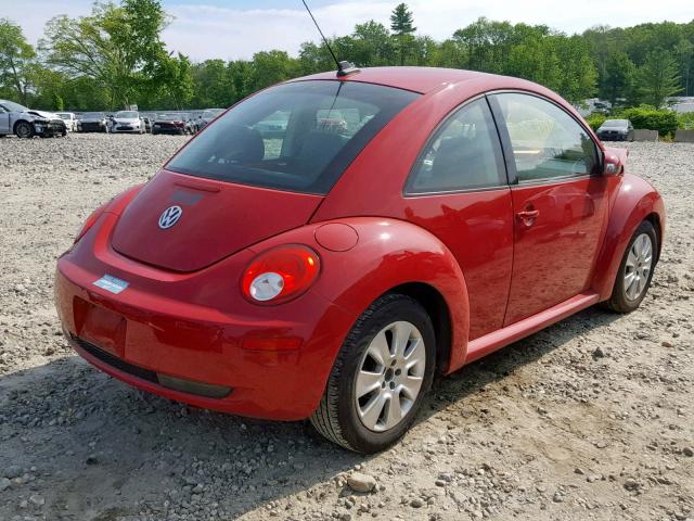 3VWPG3AG0AM015925 - 2010 VOLKSWAGEN NEW BEETLE წითელი ფოტო 4