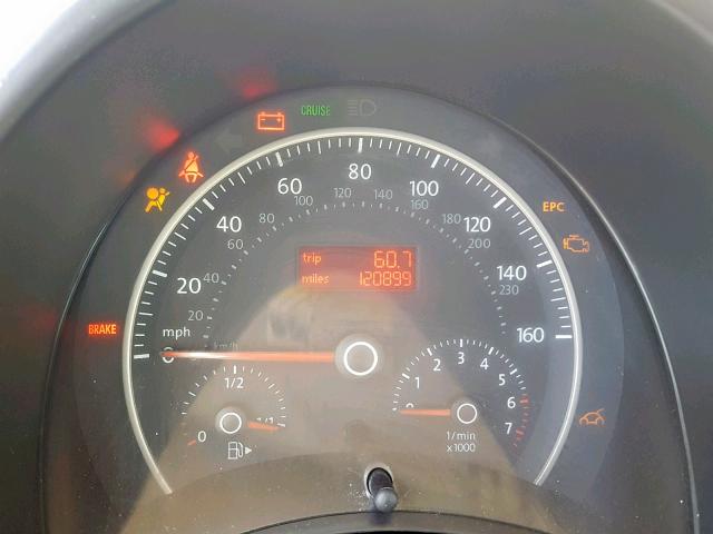 3VWPG3AG0AM015925 - 2010 VOLKSWAGEN NEW BEETLE წითელი ფოტო 8