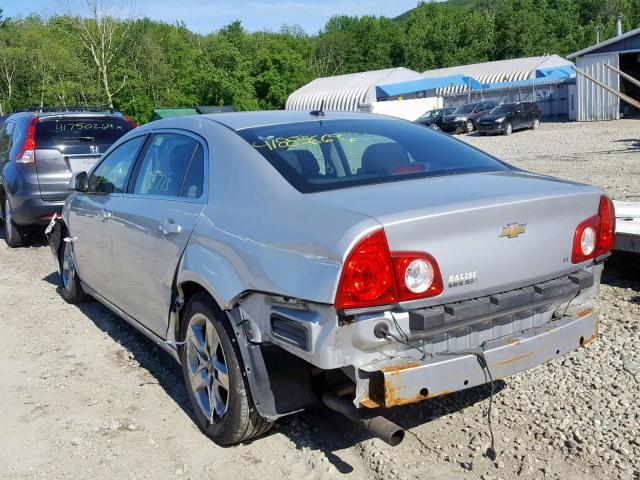 1G1ZH57BX9F259666 - 2009 CHEVROLET MALIBU 1LT SILVER photo 3