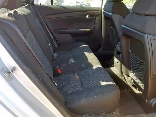 1G1ZH57BX9F259666 - 2009 CHEVROLET MALIBU 1LT SILVER photo 6