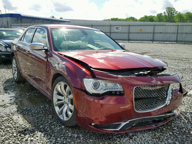 2C3CCAAG1JH249530 - 2018 CHRYSLER 300 TOURIN BURGUNDY photo 1