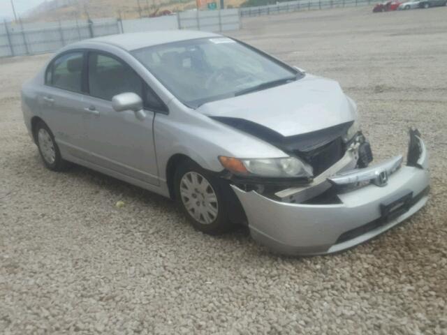 1HGFA46527L000044 - 2007 HONDA CIVIC GX SILVER photo 1