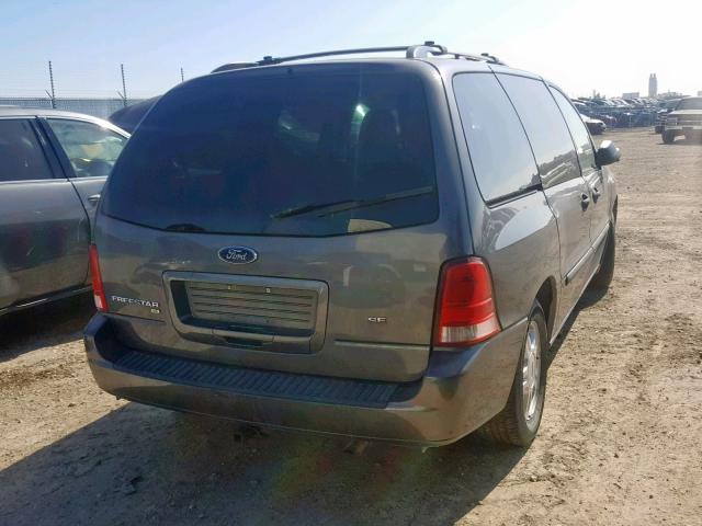 2FMZA55235BA36228 - 2005 FORD FREESTAR S GRAY photo 4