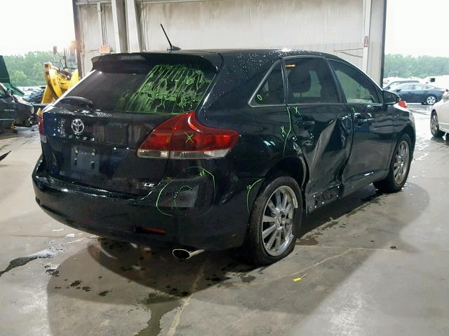 4T3ZA3BB6EU081321 - 2014 TOYOTA VENZA LE BLACK photo 4