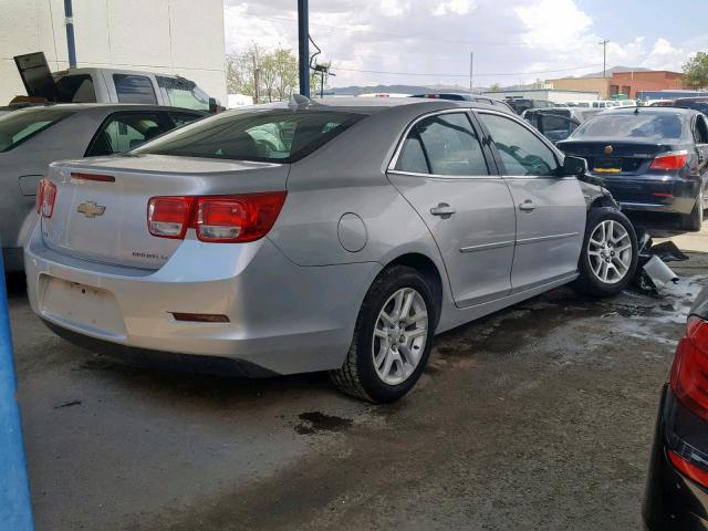 1G11C5SL9EF273483 - 2014 CHEVROLET MALIBU 1LT ვერცხლისფერი ფოტო 4