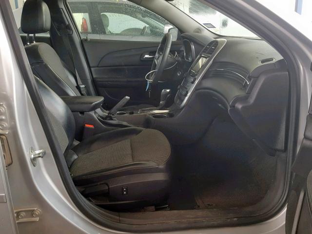 1G11C5SL9EF273483 - 2014 CHEVROLET MALIBU 1LT ვერცხლისფერი ფოტო 5