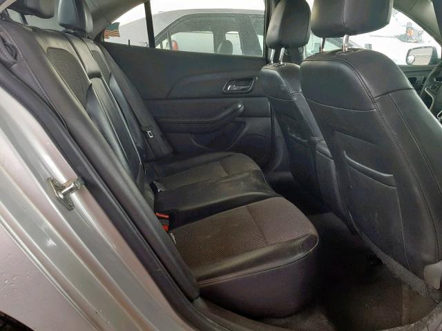 1G11C5SL9EF273483 - 2014 CHEVROLET MALIBU 1LT ვერცხლისფერი ფოტო 6