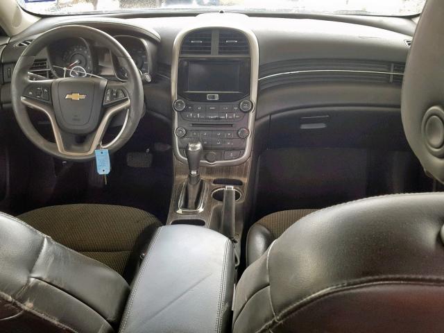 1G11C5SL9EF273483 - 2014 CHEVROLET MALIBU 1LT ვერცხლისფერი ფოტო 9