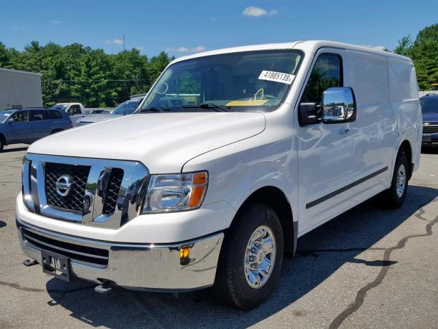 1N6AF0KY0JN800269 - 2018 NISSAN NV 2500 S WHITE photo 2