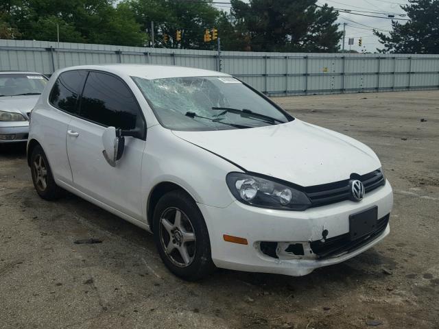 WVWAA7AJ0AW092114 - 2010 VOLKSWAGEN GOLF 白色 照片 1
