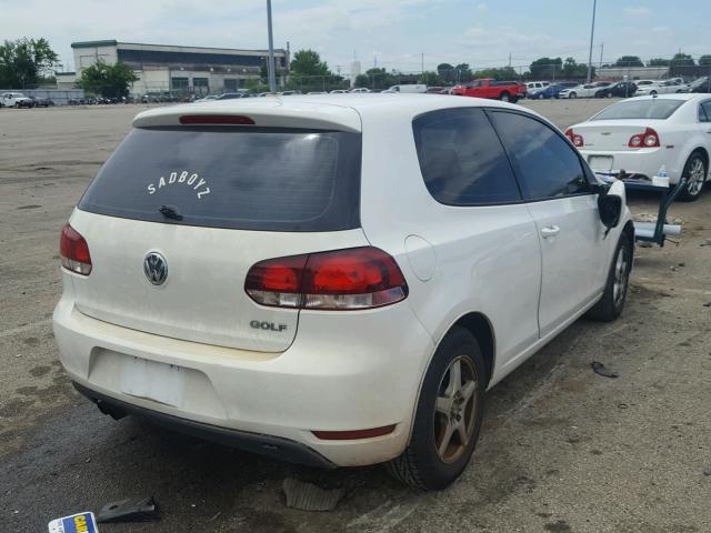 WVWAA7AJ0AW092114 - 2010 VOLKSWAGEN GOLF 白色 照片 4