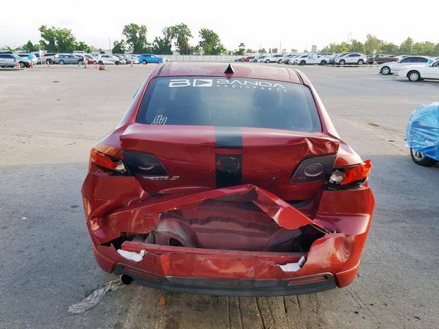 JM1BK123951238155 - 2005 MAZDA 3 S RED photo 9