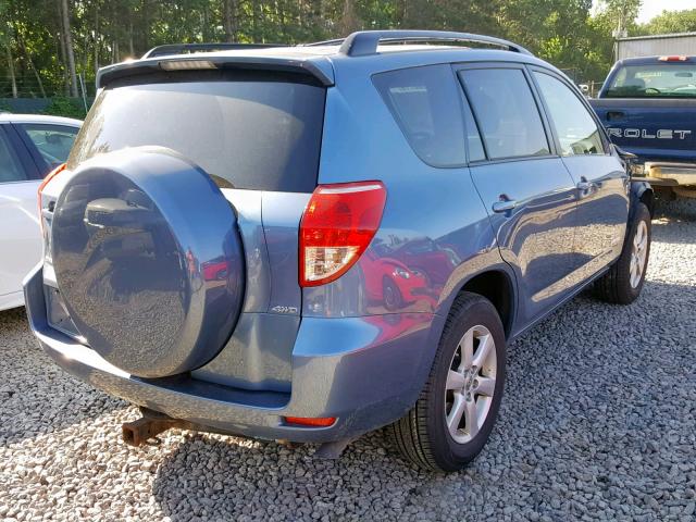 JTMBK31VX85065905 - 2008 TOYOTA RAV4 LIMIT BLUE photo 4