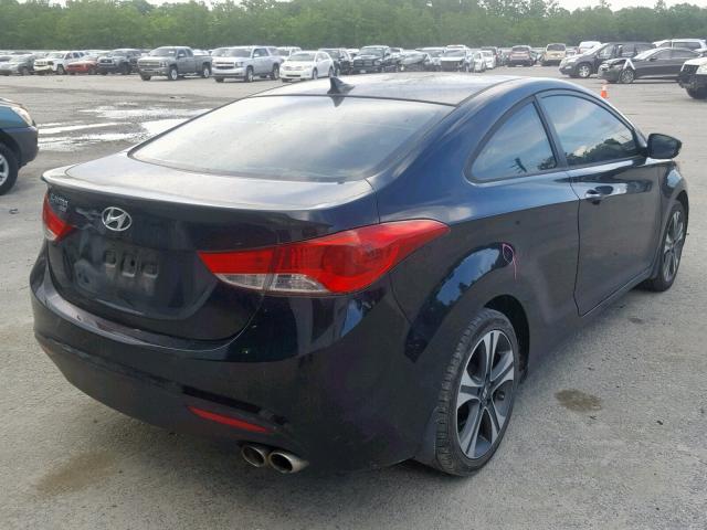 KMHDH6AE4DU011794 - 2013 HYUNDAI ELANTRA CO BLACK photo 4