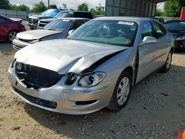 2G4WC582881201452 - 2008 BUICK LACROSSE C SILVER photo 2