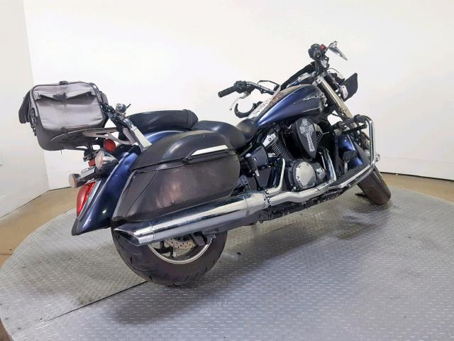 JYAVP32E2FA006585 - 2015 YAMAHA XVS1300 CT BLUE photo 8