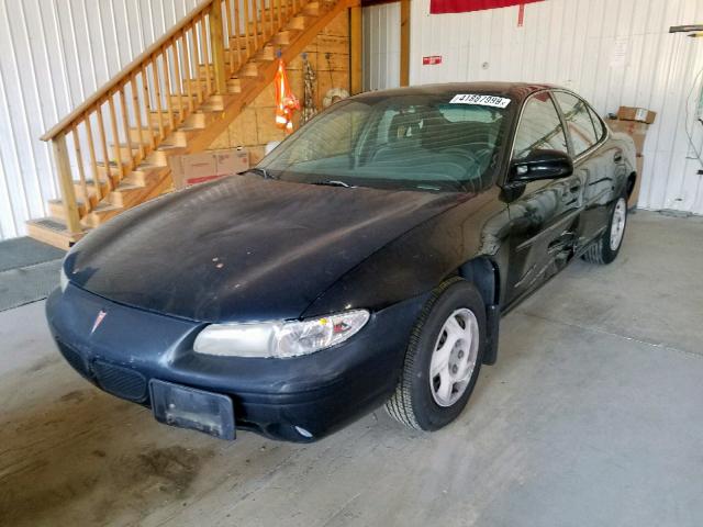 1G2WJ52M2XF276230 - 1999 PONTIAC GRAND PRIX BLACK photo 2