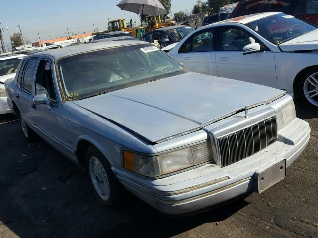 1LNCM83W8MY605287 - 1991 LINCOLN TOWN CAR C BLUE photo 1