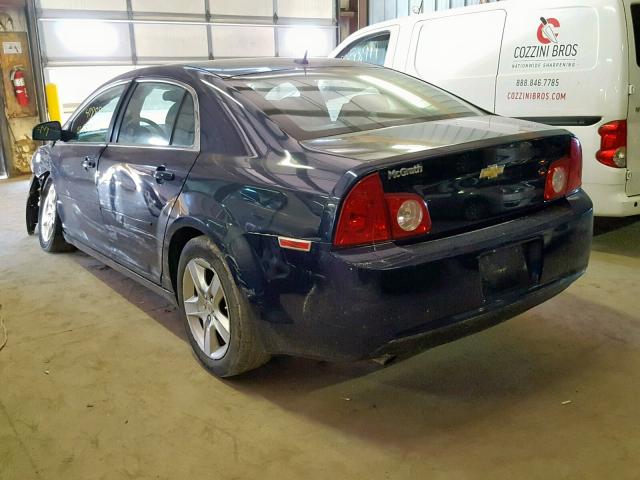 1G1ZB5E13BF221438 - 2011 CHEVROLET MALIBU LS ლურჯი ფოტო 3
